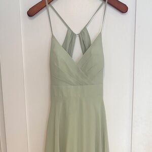 Azazie Avelina Bridesmaid Dress - Dusty Sage